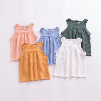 China Hot Sale New Summer Washable Baby Good Quality Short Sleeves Dresses Toddler Baby Cotton Fabrics for sale