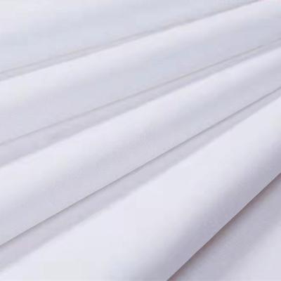 China 200TC QUICK DRY 100% Cotton Fabric Or 100% Polyester 110*90 Pure White 110inch 280cm Width Bed Sheet Hospital Hotel for sale