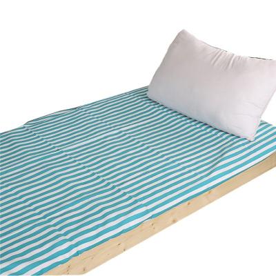 China Hospital Bedding Single Size Cotton Stripe Viable DuvetCover Sheet And Pillowcase Used For Hospital Chlorine Bleach Resistance for sale