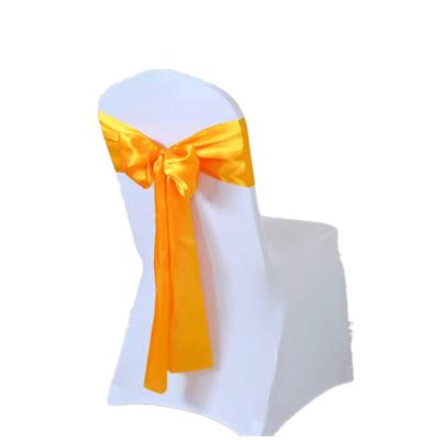 China Plastic Plain Hotel Table Cover And Spandex Table Cover / Chair Cover And Sashes for sale