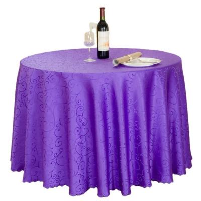 China Oilproof Luxuries Round Table Decorative Fancy Wedding Garments for sale