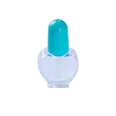 China Hot Sale Cosmetic DIY PP Plastic Shape Various Cover With Brush And PETG AS Bottle Nail Polish Bottle for sale