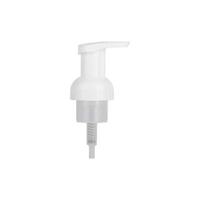 China Non Spill Factory Price And High Quality No Lock 40mm White PP Left Right Foam Pump Cap for sale