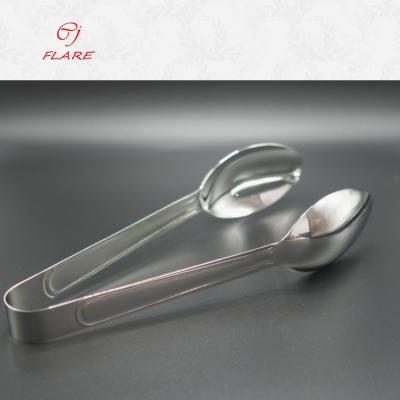 China Sustainable Food Grade Stainless Steel Food Service Tongs Food Tongs for sale