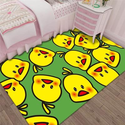 China New Style Carpet Washable Area Rugs For Kid Room Velvet Carpet For Bedroom Center Blanket for sale