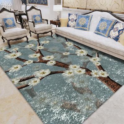 China Wholesale Washable Home Decorative Entrance Mat 3D Printed Blankets Water Absorption Mat for sale