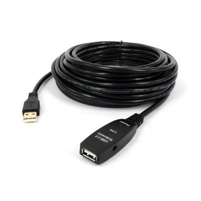 China Active Camera USB 3.0 Cable Repeater Cable Type One Male To One Female With Chips for sale