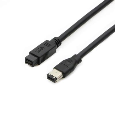 China EEE 1394 800 to 400 Camera Firewire Cable 9 to 6 Terminal 6FT Cable for sale