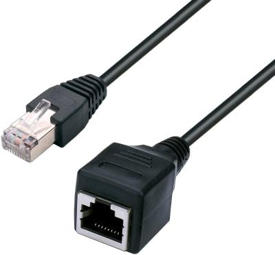 China COMPUTER Ethernet Extension Cable CAT6 RJ45 Male To Female Shielded for sale