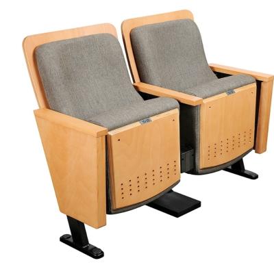 China Traditional Gauss Furniture Auditorium Fixed Suspension Cinema Chair Theater Seat Church Seating Chair Z-260 for sale