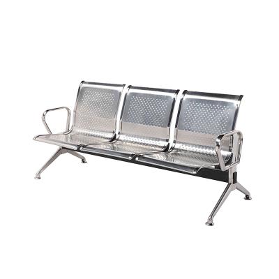 China Modern High Quality Airport Chair 3 & 4 Seat Waiting Room Lounge Stainless Steel Waiting Chairs for sale