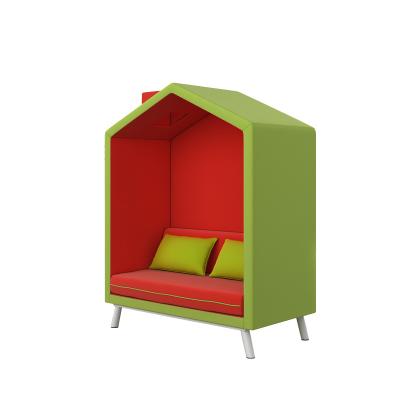 China Privacy Modular High Quality Soundproof Soundproof Booth Preprimary Booth Children Booth Kids Booth Sofa Booth for sale