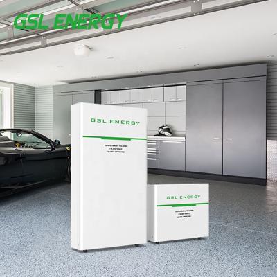 China High Voltage Home Appliances GSL ENERGY 10Kw 15Kw 20kw LiFePO4 Battery For Solar Energy Storage System for sale