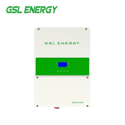 China Solar Power System Home 12kw 240V/120V Hybrid Solar On-Off Grid Inverter With High Voltage 80-400VDC for sale