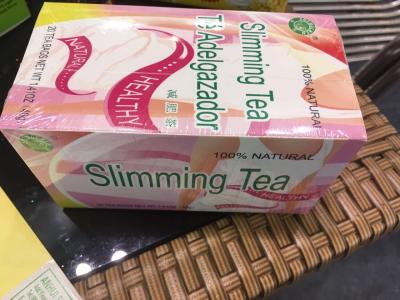 China 2018 hot sale black herbal slimming tea with tea bags for sale