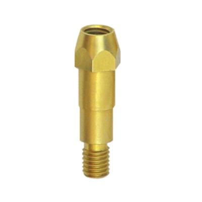 China Professional 40KD Copper Welding Consumables Yellow Copper Contact Tip Backing for sale