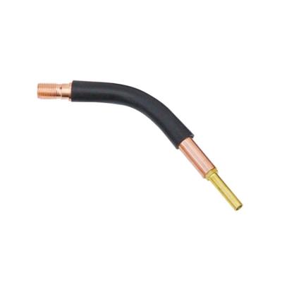 China 64A45 Professional Manufacturer Copper Welding Torch Spare Parts Swan Neck for sale