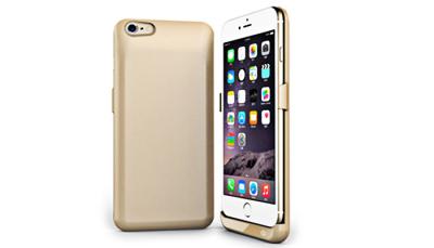 China Custom 5800 mAh Golden Battery Case For Iphone 6 Plus Long Life for sale