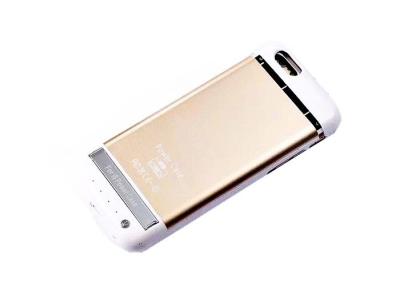 China High-class Sliding External Cell Phone Back up Battery Charger Case For Iphone 6 for sale