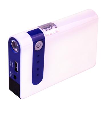 중국 White Car Jump Start  Li-polymer Battery 5000mAh For All Mobile Phone 판매용