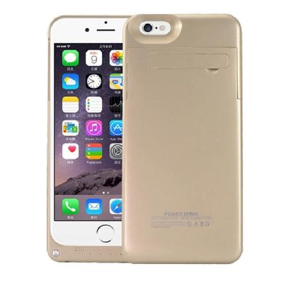 China Gold Man Rechargeable Iphone 6 Plus Charging Case Phone Battery Case for sale