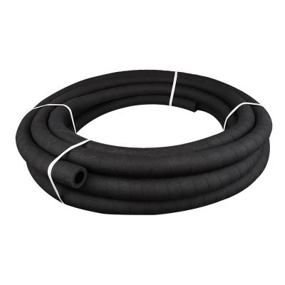 China Durable Smooth Black Rubber Hydraulic Hose 8 Millimeter Sae100 R2/En853 2sn 5/16 Inch for sale