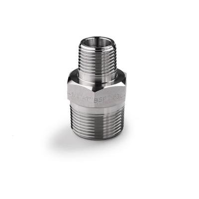 China Hose Lines Connect 1/4 Inch Butt NPT Thread 304/316 Stainless Steel Male Adapter Fittings for sale