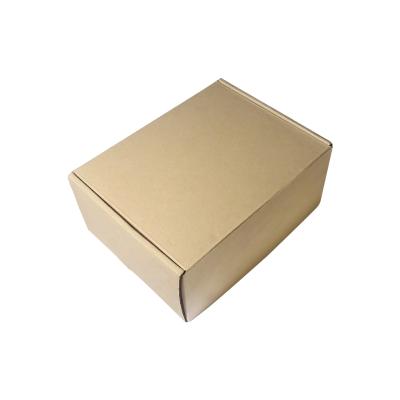 China Custom Printed Box Corrugated Paper Corrugated Folding Shipping Paper Boxes Two Tuck End Box for sale