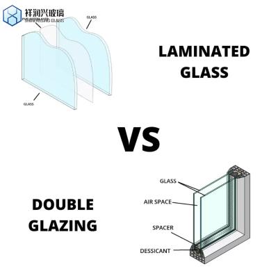 China 10mm Sandblasting Frosted Laminated Glass with Customer Requirements for sale