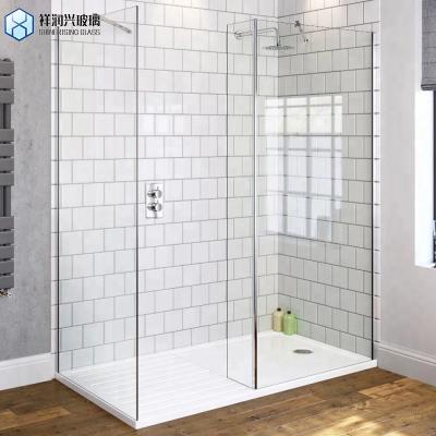 China Bathroom Shower Bath Screens Glass End Panel Waterproof Bathroom Sheet Wall Paneling for sale