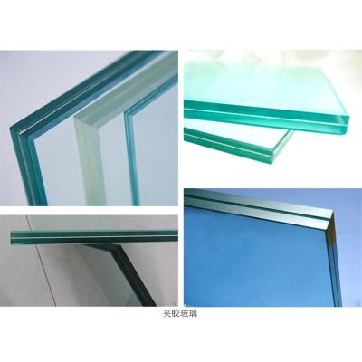 China Glass 4mm 12mm EVA Film Decorative Fence Pattern Ribbed Laminated Window Glass with Certificate Tempered Laminated Glass for sale