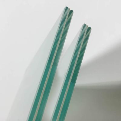 China GB15763.2-2005 Standard Anti-Skidding Frosted Laminated Glass Stair Treads for Stairs for sale