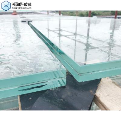 China Technique Laminated Safety Glass 6.38mm 8.38mm 10.38mm 12.38mm for Building Protection for sale