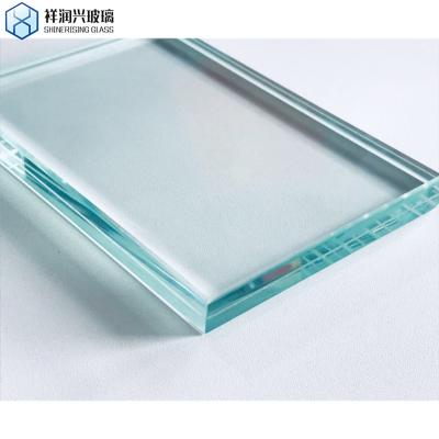 China Flat Polished Edge Work Laminated Glass Colored Window for Multiple Layers of Safety for sale