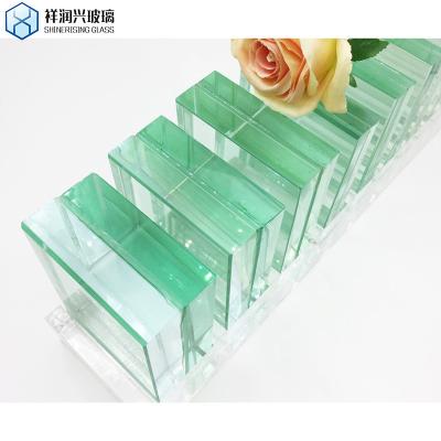 China Laminated Glass Flat Polished Edge and Transparent for Supermarkets Apartments Hotels for sale