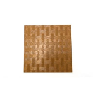 China Customized Clear Bronze Bamboo Leaves Patterned Glass for Window Delivery in 7-14 Days for sale