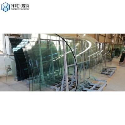 China 3mm-19mm Flat Curved Clear Tempered Glass for Frameless Bathroom Door Window 5 10% Off for sale