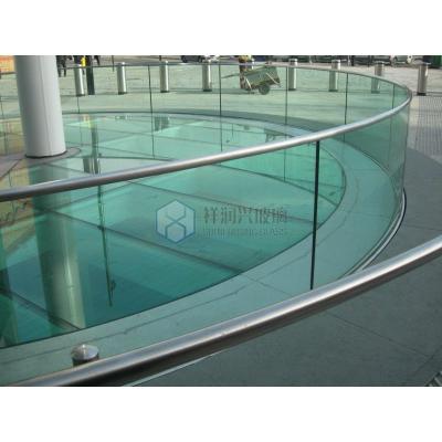 China 1830*2440/2140*3300/2440*3660 Modern Style Toughened Glass Window Glass Shower Panel Glass for sale