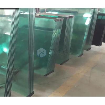 China Flat Tempered Glass 3mm-19mm Clear Glass for Building Physically Tempered for sale