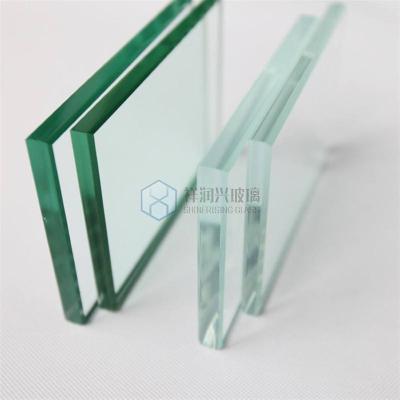 China 6mm 8mm 10mm 12mm 15mm 19mm Laminated Clear Tempered Glass for Building Customization for sale