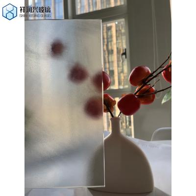 China Low E Coated 5mm Clear Round Groove Ribbed Glass Fluted Patterned Glass for Partition for sale