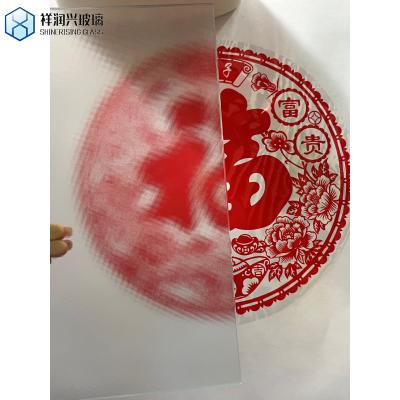 China 6mm 8mm 10mm 12mm Customized Design Figure Tempered Pattern Glass Begonia Embossed Glass for sale