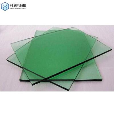 China Float Glass 12mm Half Glass Office Partition Color Laminated Glass Frosted Glass Sheet for sale