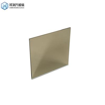 China Espejo de plata de color dorado tintado de aluminio Espejo de pared de vidrio de lámina para muebles en venta