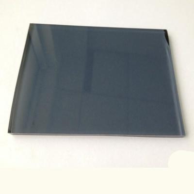 China 5mm Gray Tinted Glass Smoke Gray Tempered Building Glass with Standard GB15763.2-2005 for sale