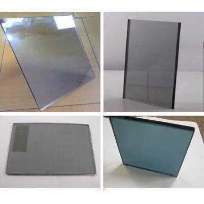 China 2mm-19mm Tinted Sheet Custom Laminated Tempered Clear Float Building Glass with Long for sale