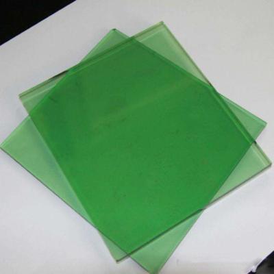 China Direct from Manufacturers Colored Glass Parallelogram Tempered Reflective Glass Sheet for sale