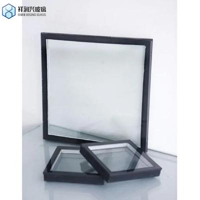 China Sound Proof Hollow Insulation Glass Units Warm Edge Spacer Tempered Blue for Building for sale