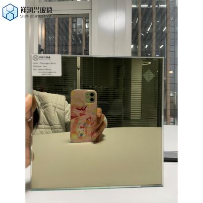 China Float Glass Two Way Mirror Glass Silver Laminated Glass Mirror with Tempered Glass for sale