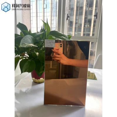 China B2B Demand Modern Layers Clear Glass LED Makeup Mirror for Rectangle Shape for sale